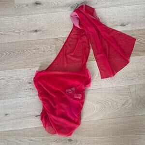 Khela Top Sleeveless Neck Sash Ur Fave Top Size M Red